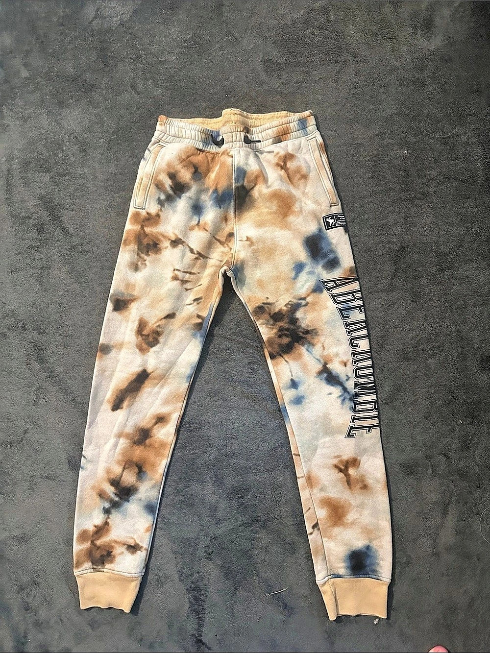 Abercrombie Kids Tie-Dye Jogger Pants Boys 13/14